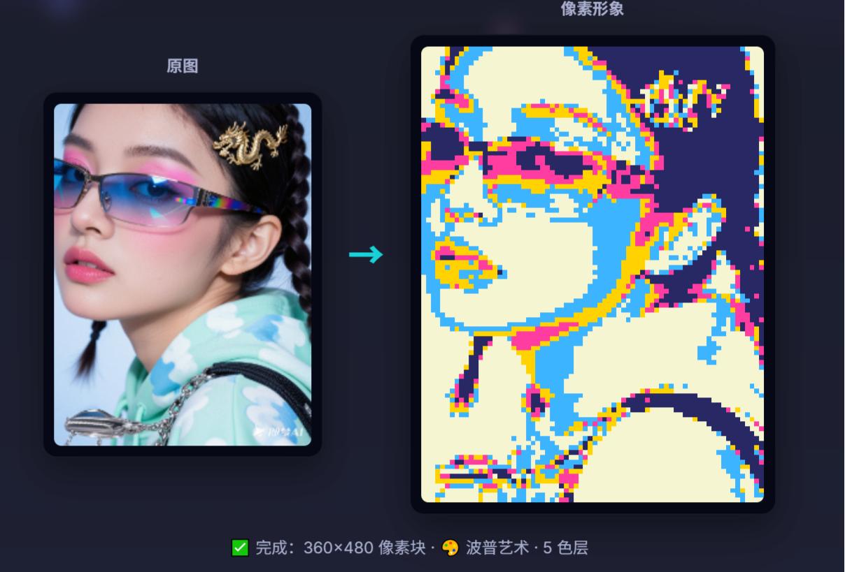 波普艺术效果